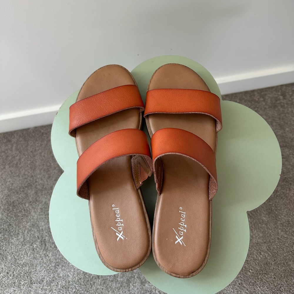 Xappeal Women's Bold Orange Sandals